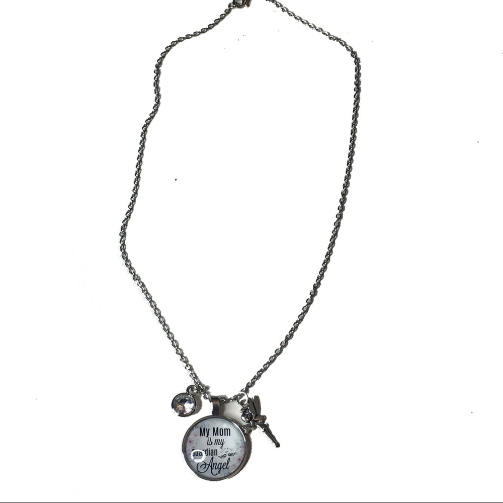 (C3) My Mom is my Guardian Angel Necklace - Picture 3 of 7